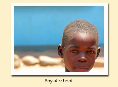 boy at school