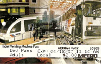 metro ticket