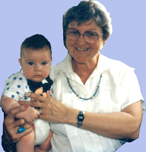 Bev with baby Jesse