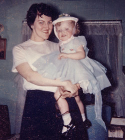 Bev and Kate in 1959
