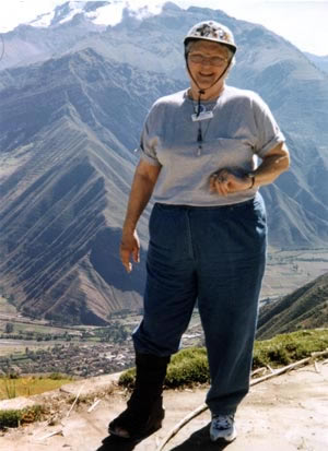 Bev in Sacred Valley