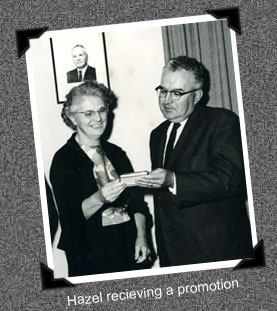 Hazel receiving promotion
