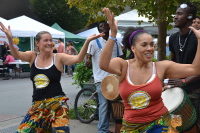 African dancers