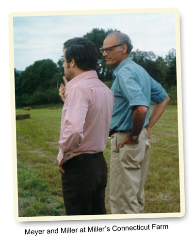 Meyer and Miller at the Connecticut Farm