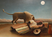The Sleeping Gypsy, Heny Rousseau, 1897